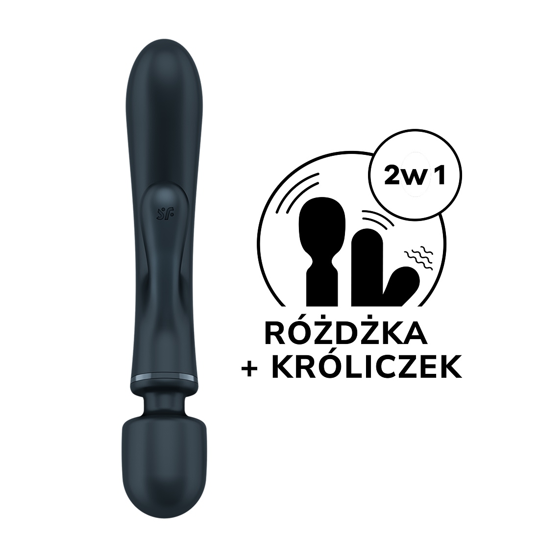 Satisfyer Triple Lover 2 w 1 wibrator króliczek i masażer