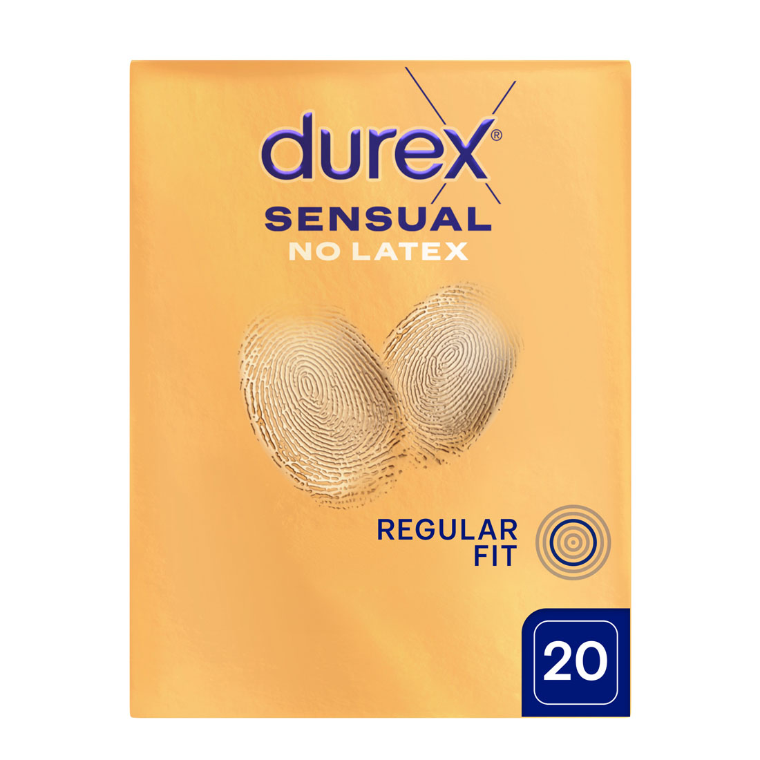 Durex Sensual No Latex prezerwatywy nielateksowe