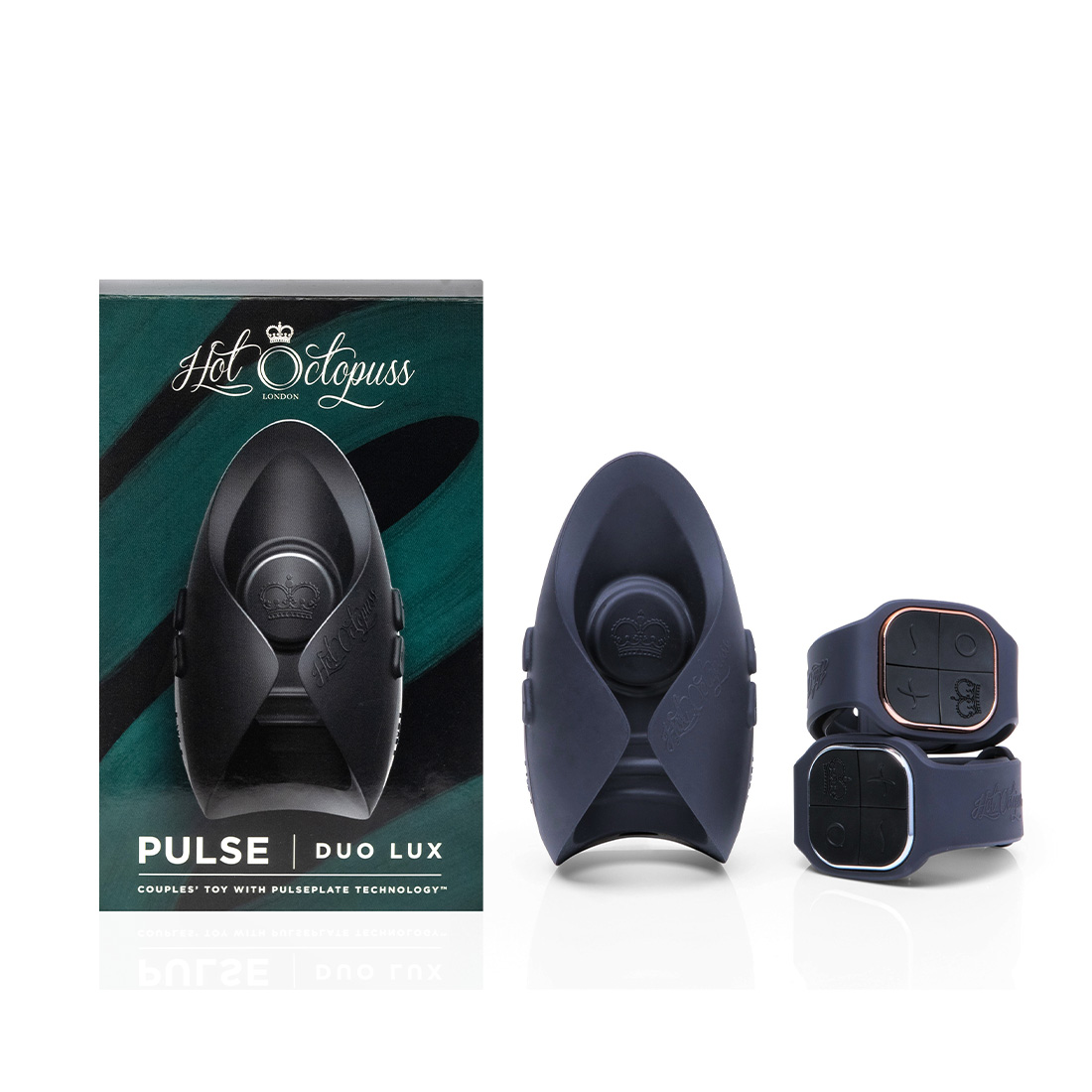 Hot Octopuss Pulse Duo Lux masażer dla par sterowany pilotami