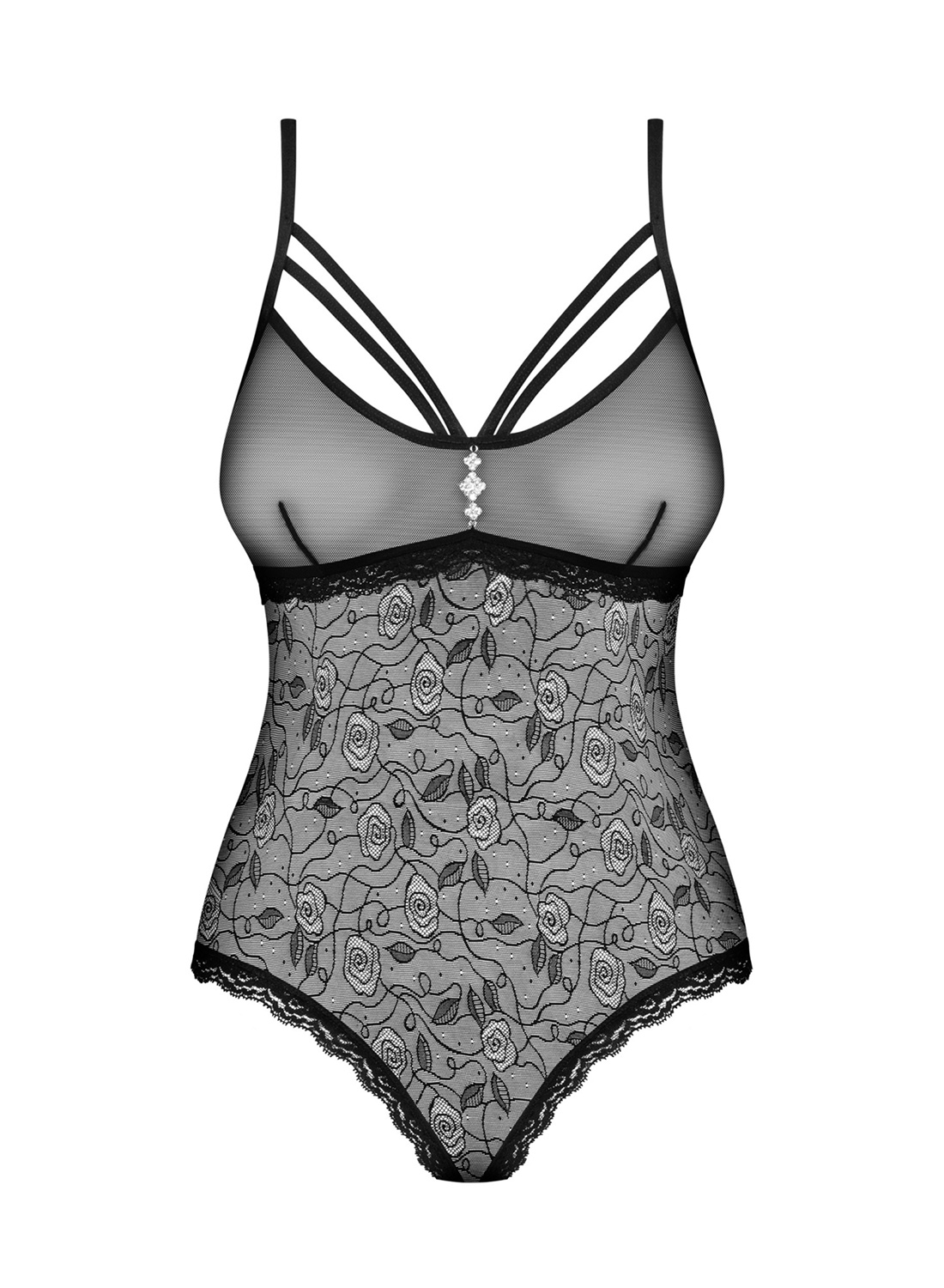 Obsessive body z otwartym krokiem (818-TED-1)