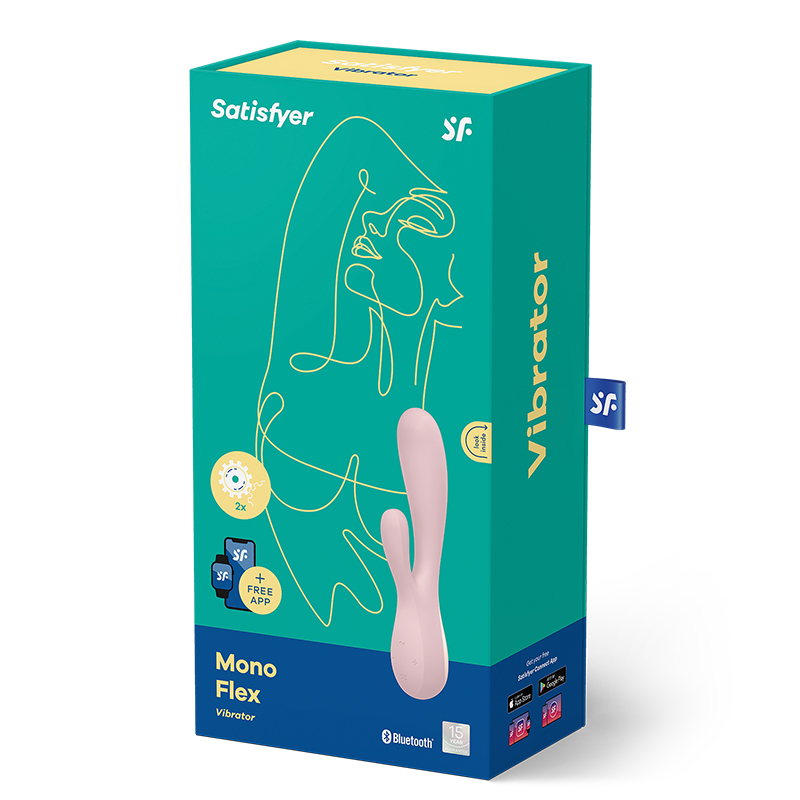 Satisfyer Mono Flex wibrator króliczek sterowany telefonem