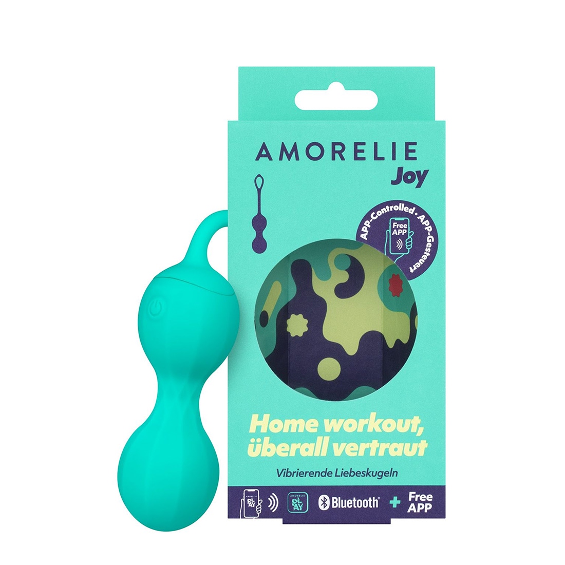 Amorelie Joy Shimmer wibrujące kulki sterowane aplikacją