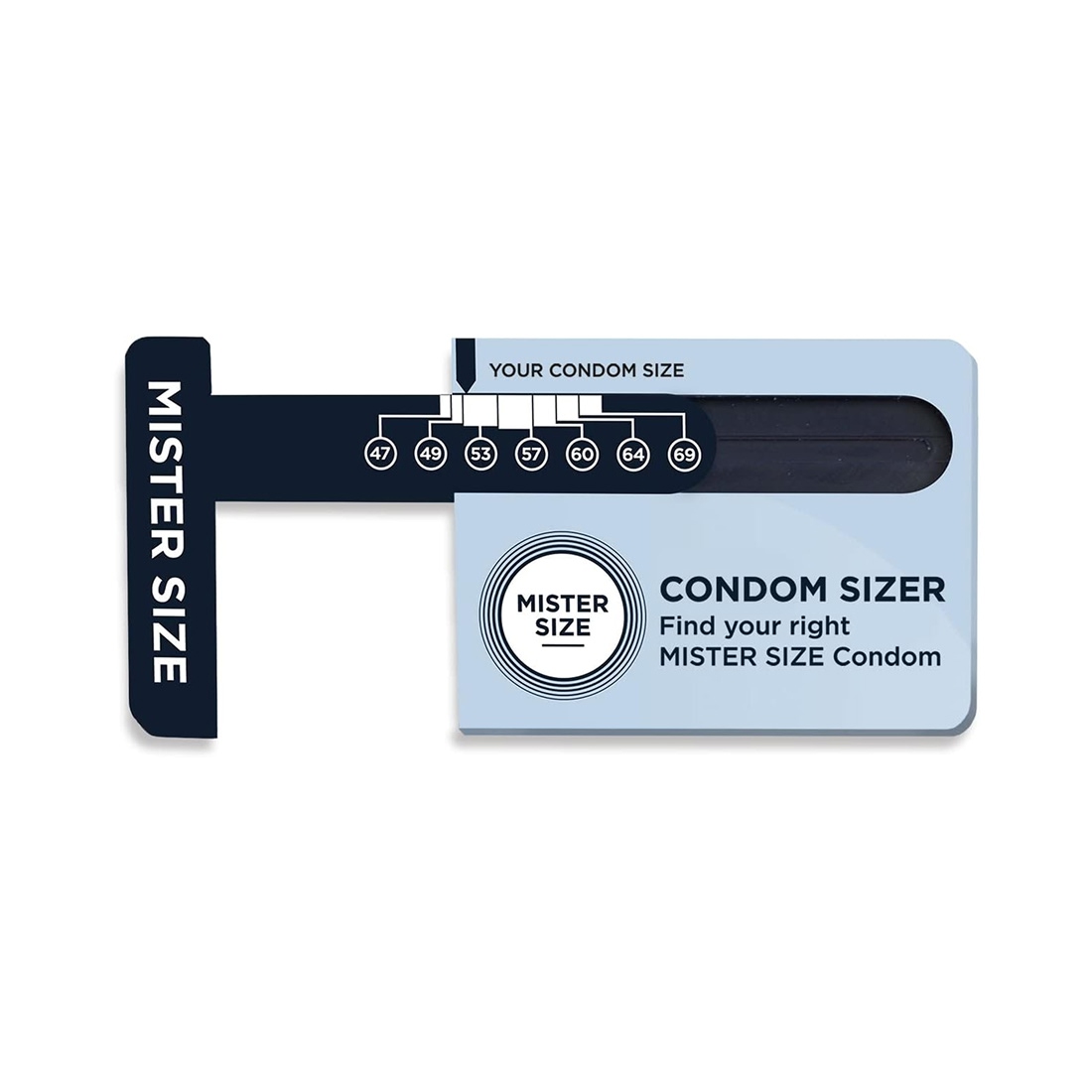 Mister Size 53 57 60 zestaw testowy prezerwatyw w średnim rozmiarze