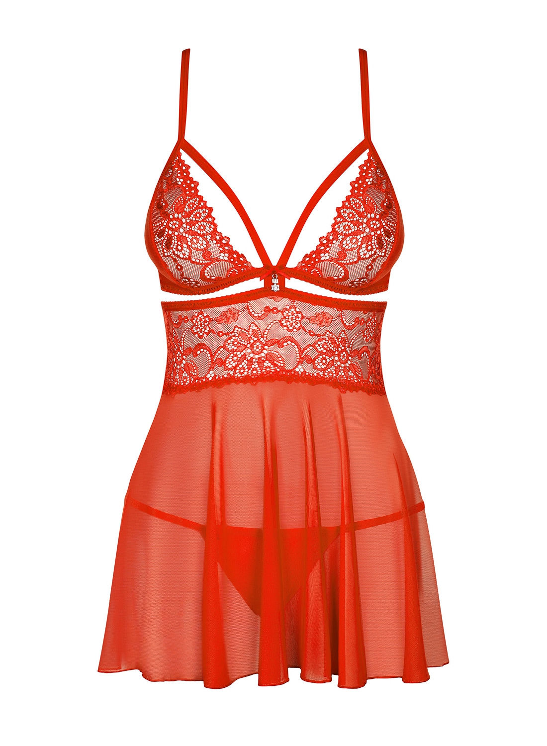Obsessive koszulka babydoll i stringi (838-BAB-3)