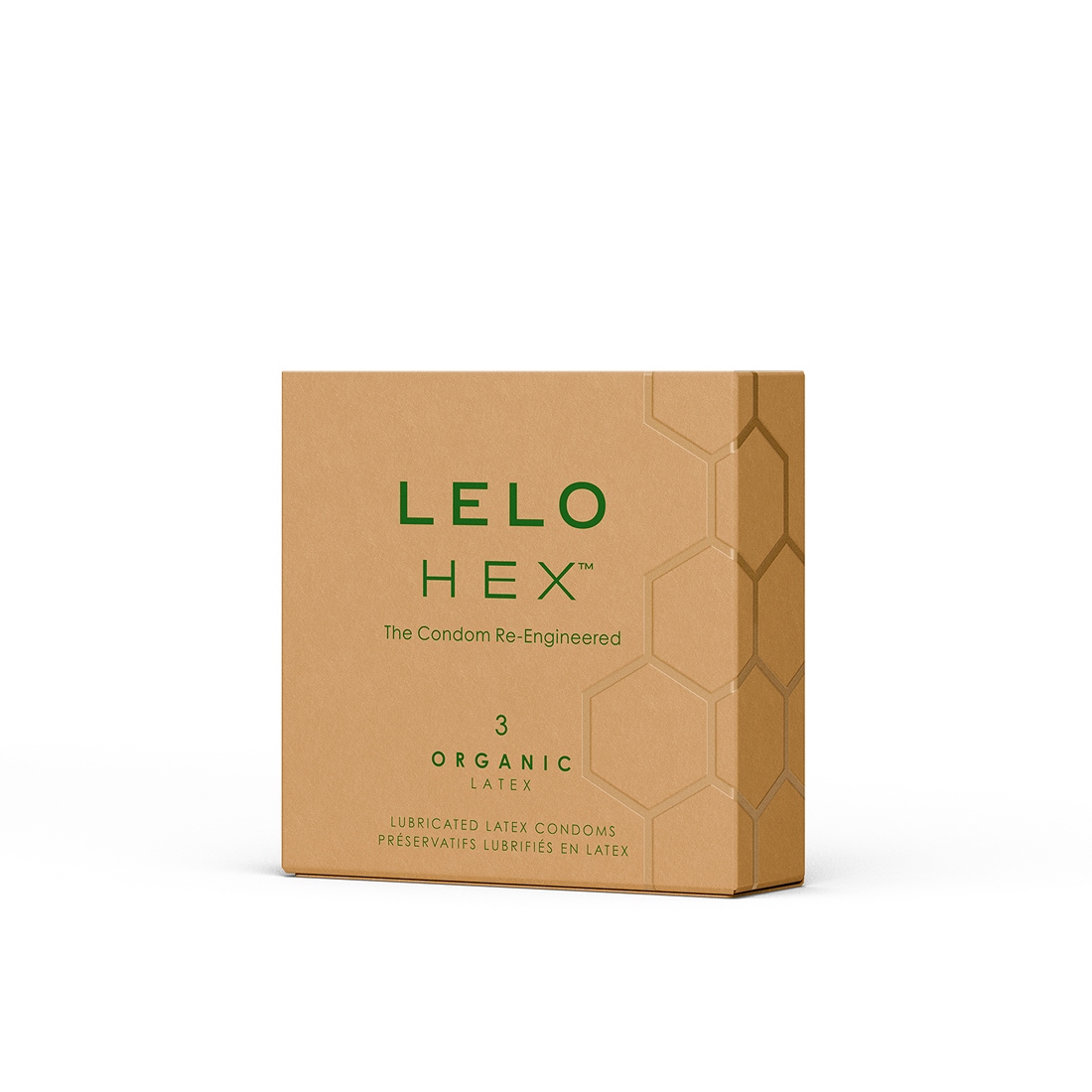 LELO Hex Organic organiczne prezerwatywy wydłużające stosunek