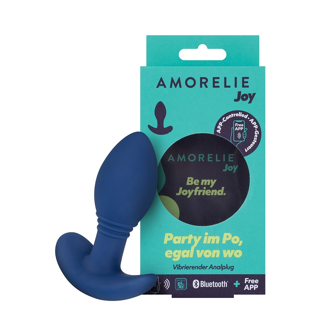 Amorelie Joy Move wibrujący korek analny sterowany aplikacją
