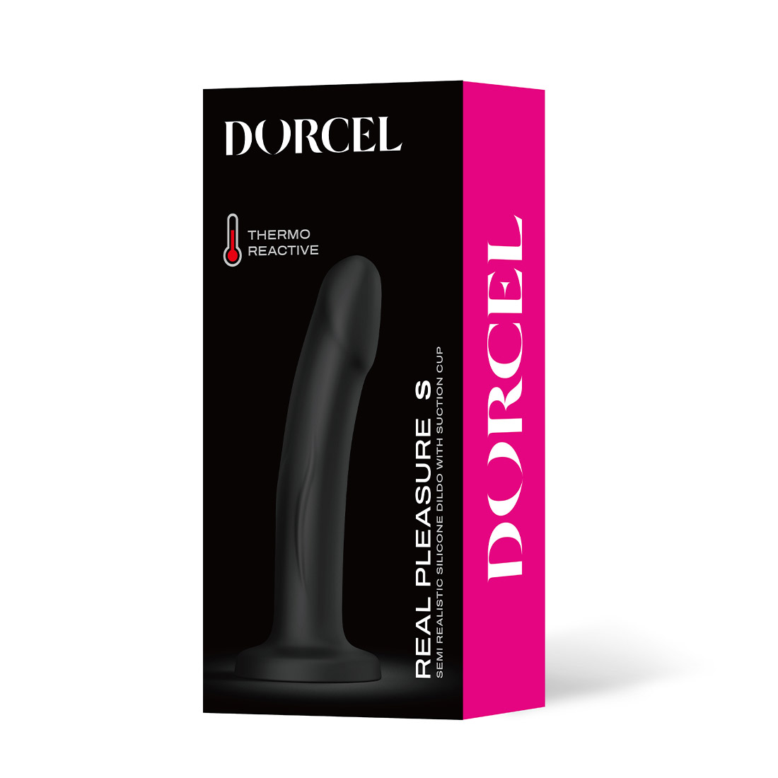 Dorcel Real Pleasure termoreaktywne dildo z przyssawką S