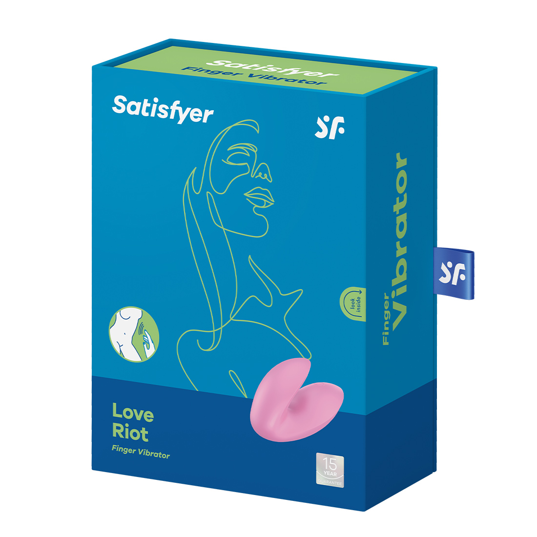 Satisfyer Love Riot masażer łechtaczki zakładany na palce