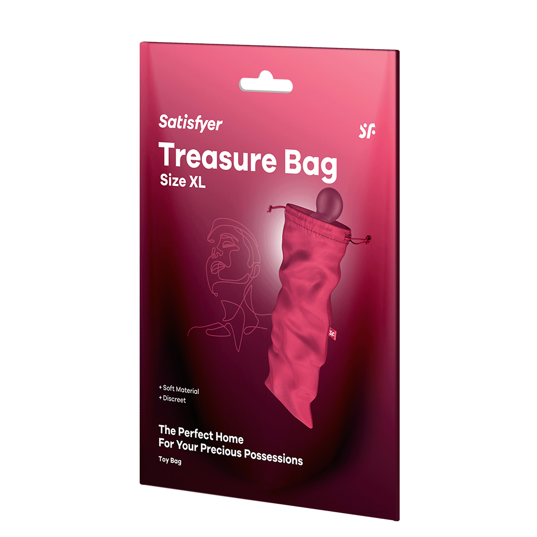 Satisfyer Treasure Bag woreczek do przechowywania gadżetów XL
