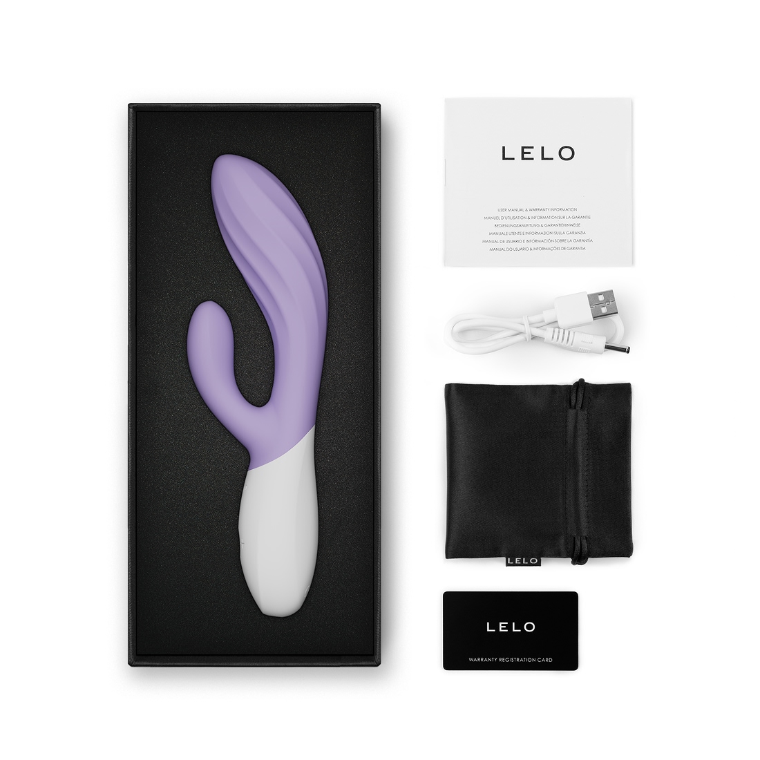LELO Ina Twist wibrator króliczek sterowany telefonem