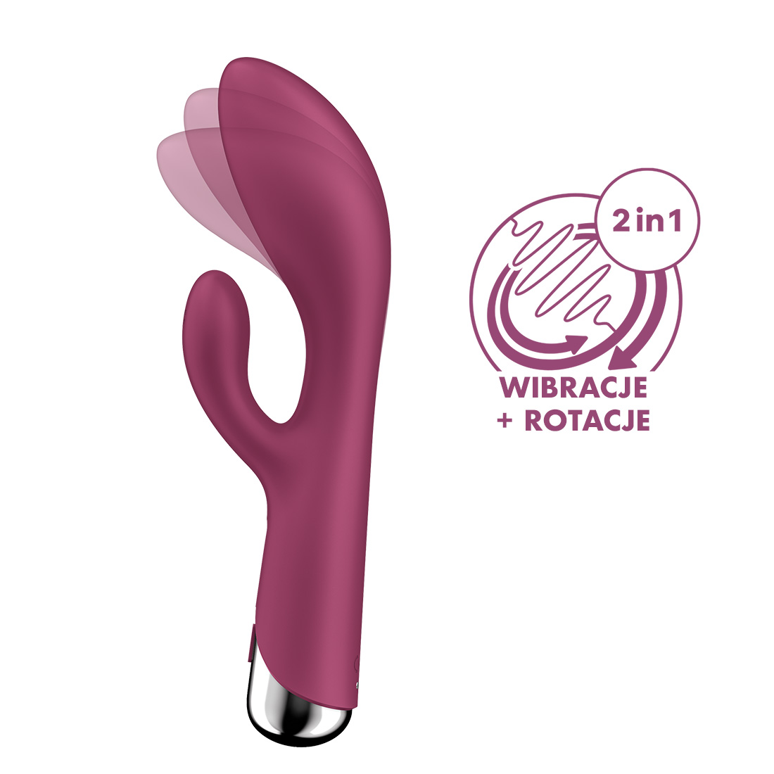 Satisfyer Spinning Rabbit rotujący wibrator króliczek 