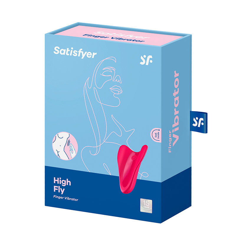 Satisfyer High Fly minimasażer do trzymania między palcami