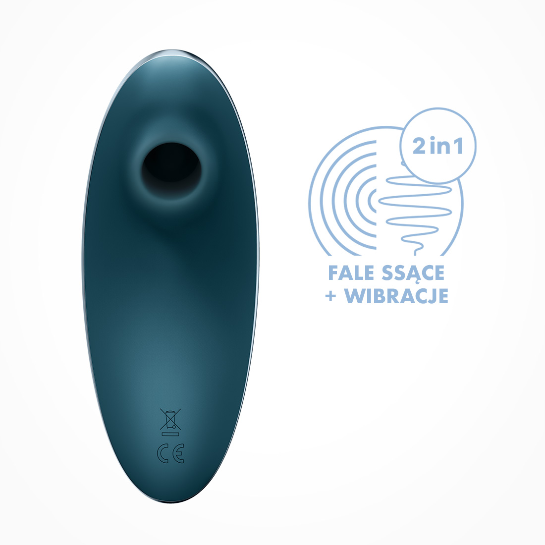 Satisfyer Vulva Lover 1 bezdotykowo-wibrujący masażer łechtaczki 2 w 1
