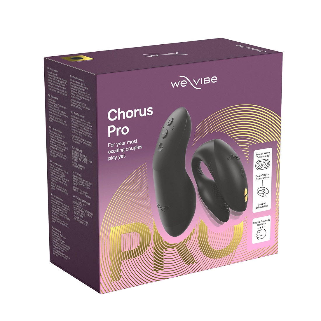 We-Vibe Chorus Pro wibrator dla par sterowany pilotem i aplikacją We-Vibe Chorus Pro wibrator dla par sterowany pilotem i aplikacją