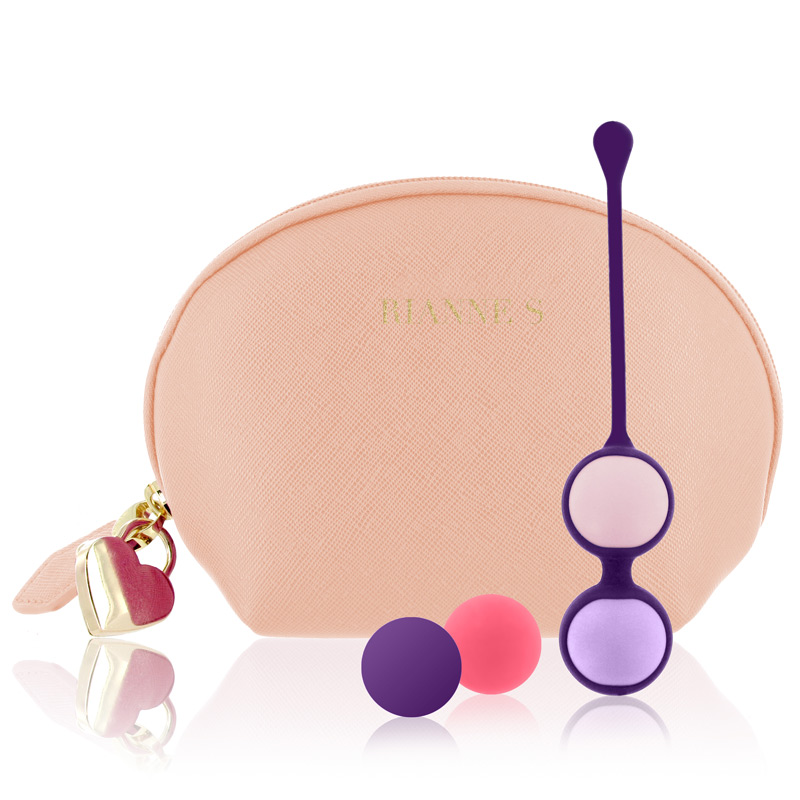 Rianne S Pussy Playballs zestaw kulek gejszy z kosmetyczką