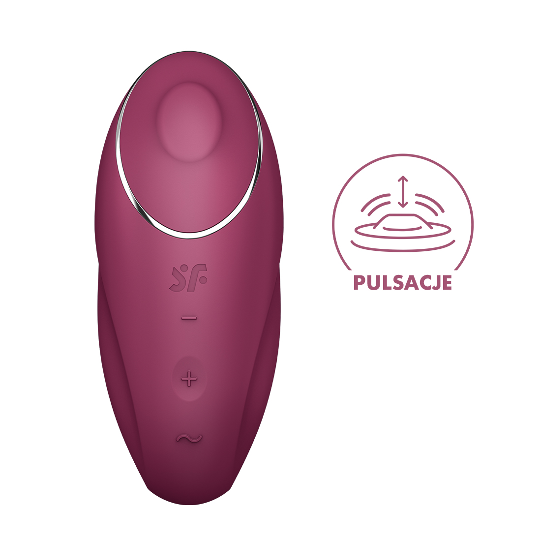 Satisfyer Tap & Climax masażer łechtaczki z pulsującą wypustką 