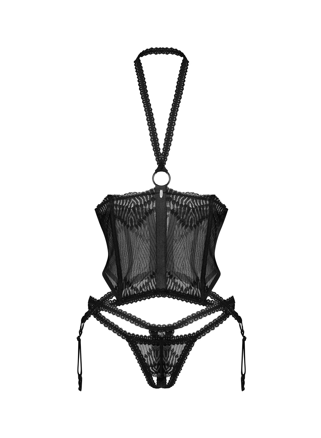 Obsessive Alliane gorset i stringi