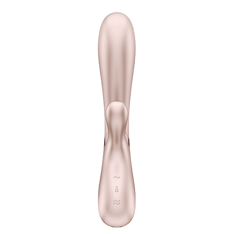 Satisfyer Hot Lover ogrzewany wibrator króliczek sterowany telefonem 
