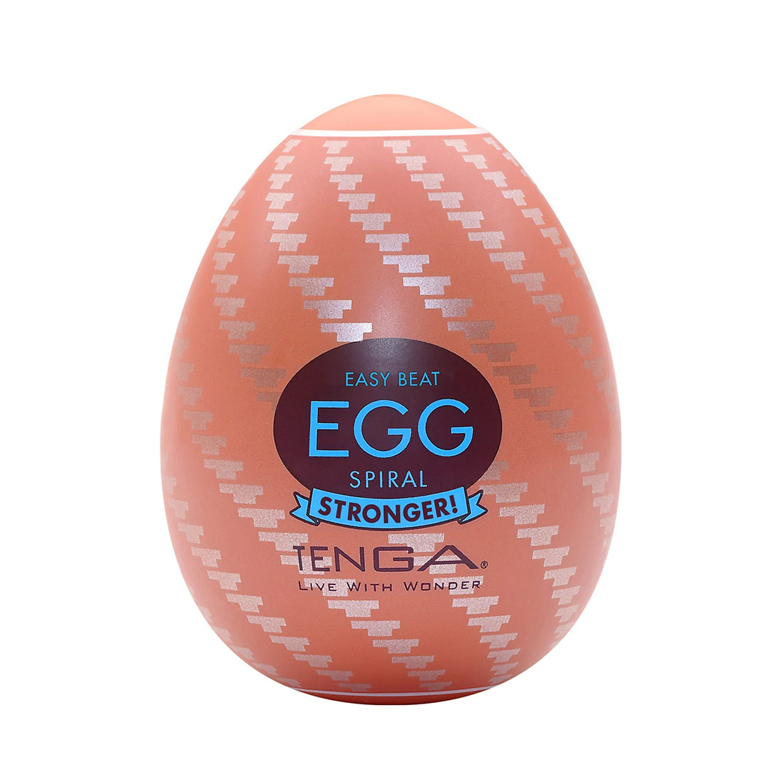 Tenga Egg Spiral masturbator w kształcie jajka