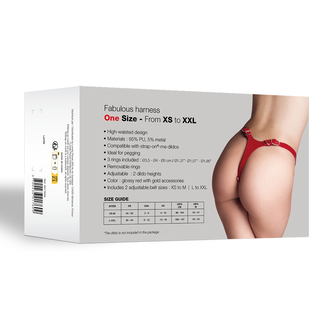 Strap-On-Me Fabulous uprząż z ekoskóry Strap-On-Me Fabulous uprząż z ekoskóry