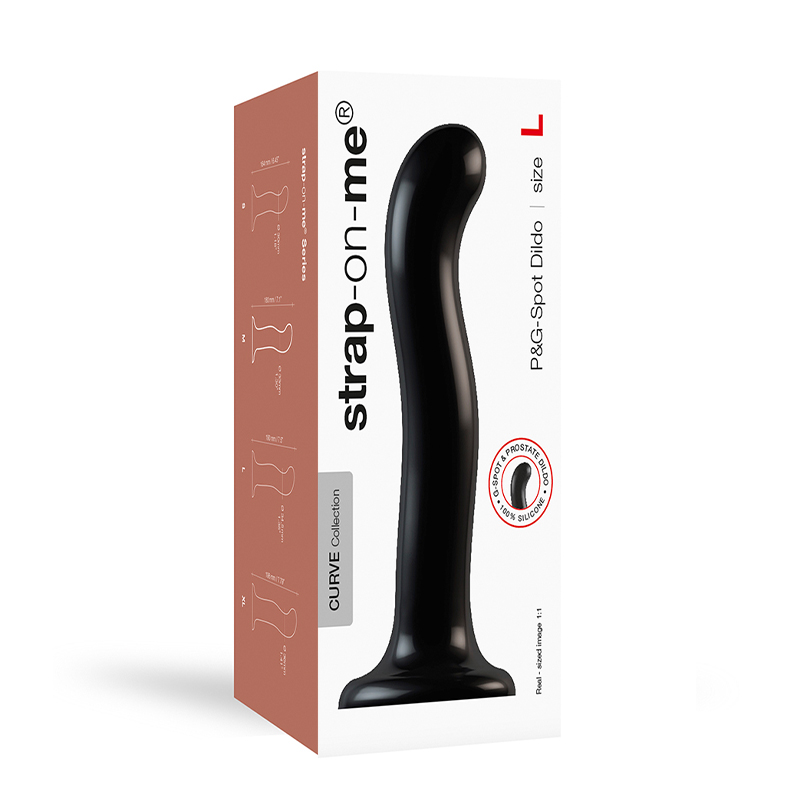 Strap-On-Me P & G Spot dildo z przyssawką L