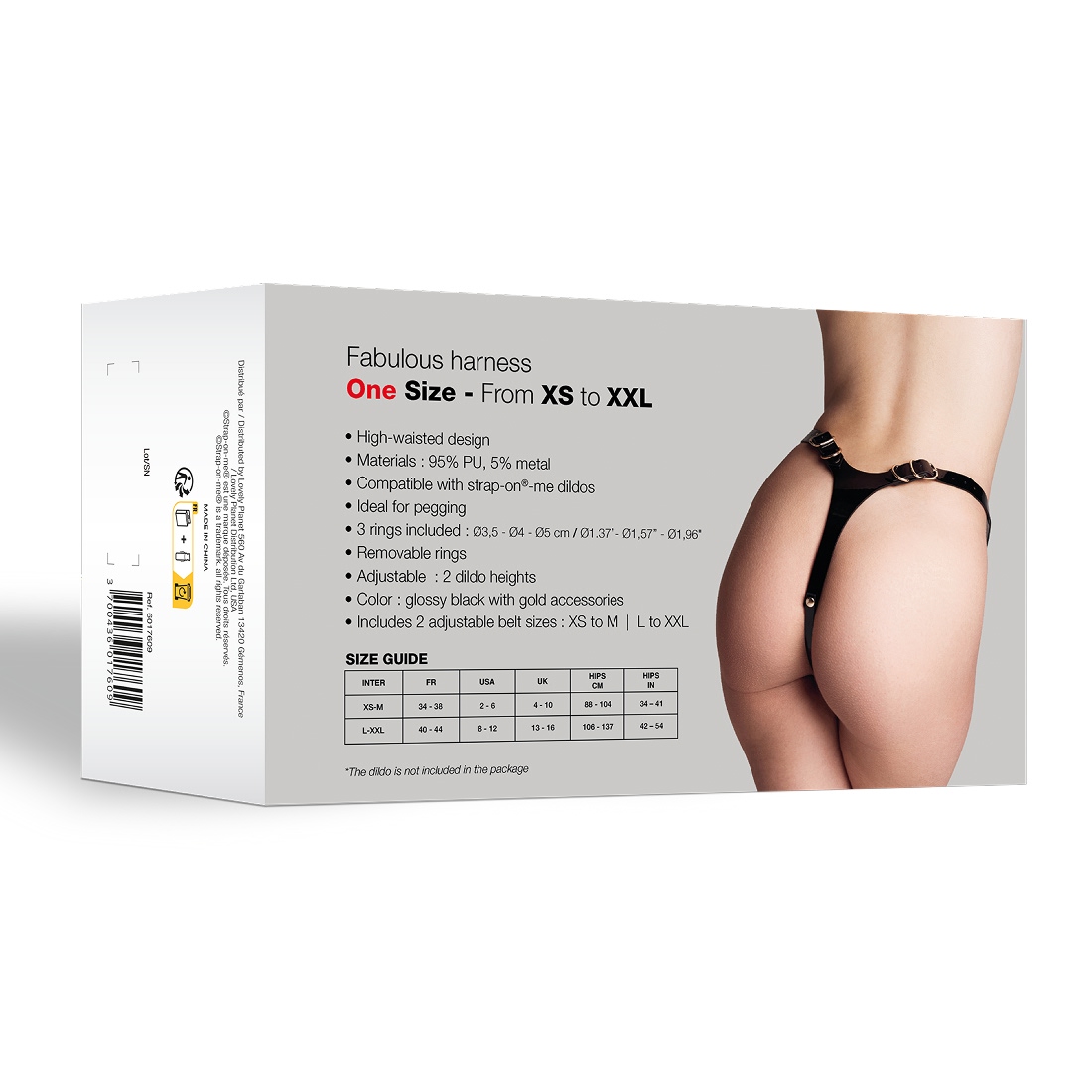 Strap-On-Me Fabulous uprząż z ekoskóry Strap-On-Me Fabulous uprząż z ekoskóry