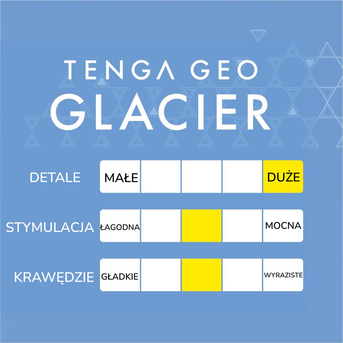 Tenga Geo Glacier New Edition miękki masturbator