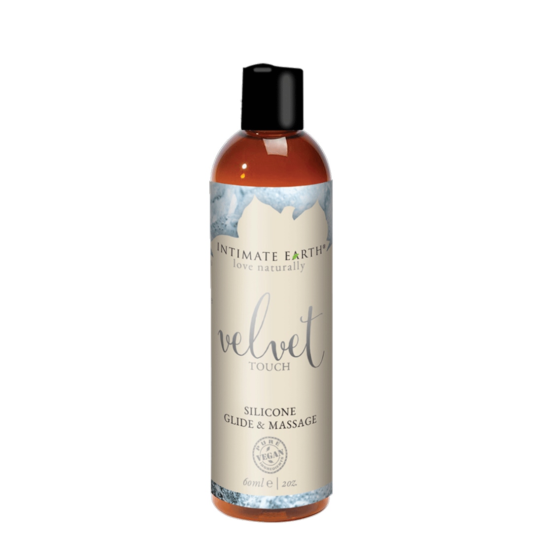 Intimate Earth Velvet Touch lubrykant na bazie silikonu 60 ml - opakowanie produktu