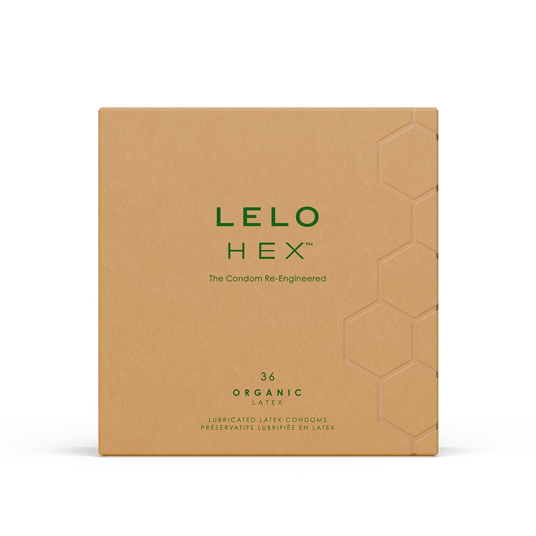 LELO Hex Organic organiczne prezerwatywy wydłużające stosunek