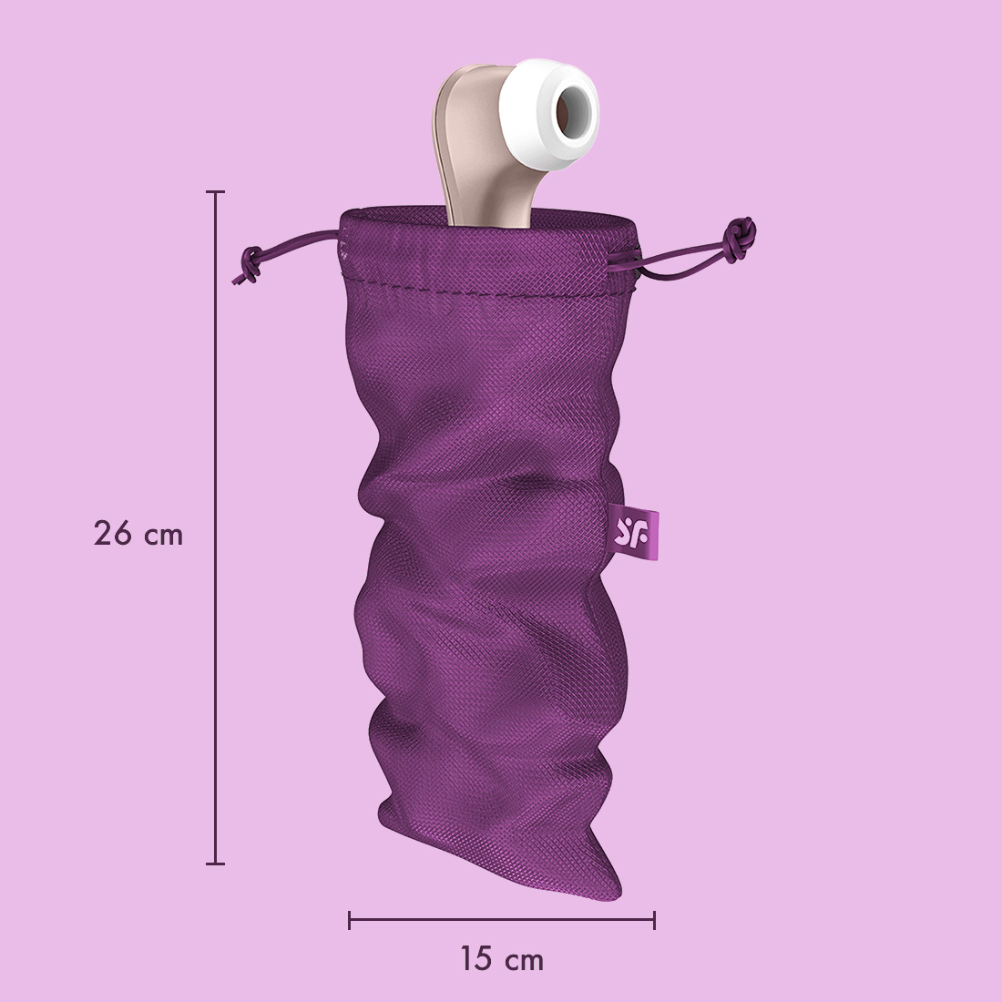 Satisfyer Treasure Bag woreczek do przechowywania gadżetów L