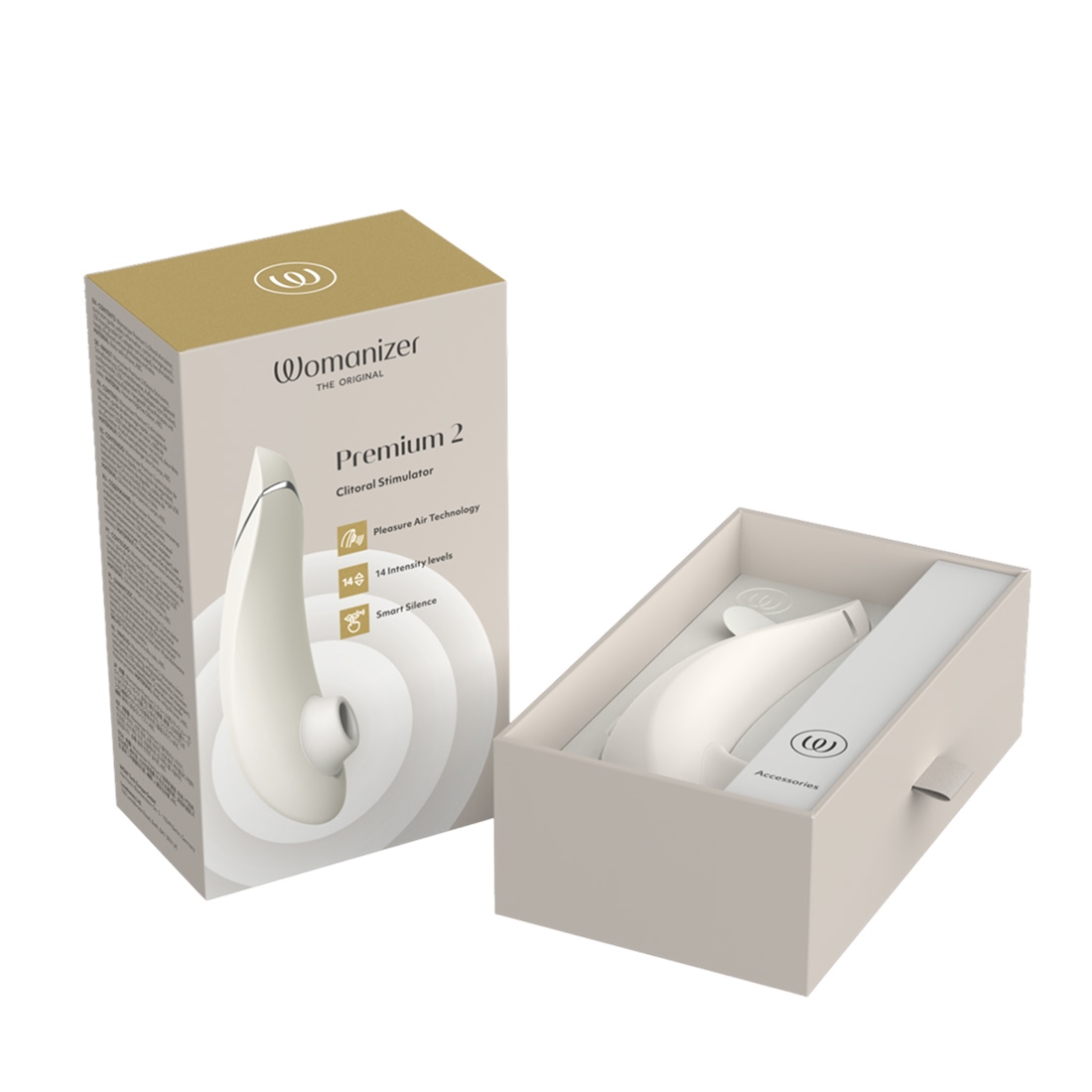 Womanizer Premium 2 bezdotykowy masażer łechtaczki 