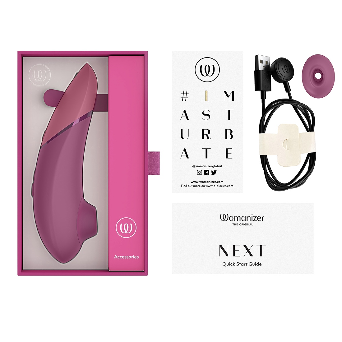 Womanizer Next bezdotykowy masażer łechtaczki 