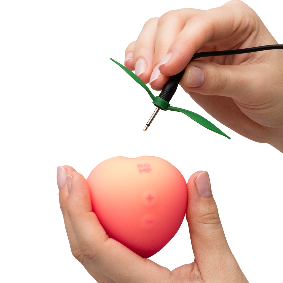 Romp by Womanizer Pink Peach bezdotykowy masażer łechtaczki