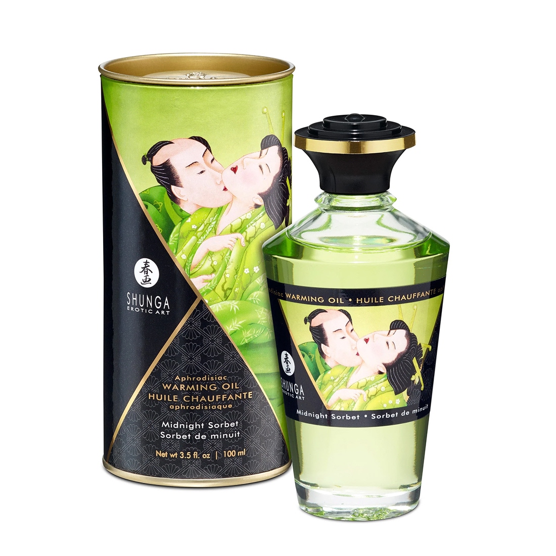 Shunga Aphrodisiac Oil olejek do stref erogennych o smaku owocowego sorbetu