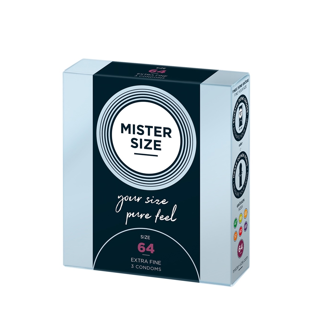 Mister Size 64 prezerwatywy dopasowane do rozmiaru