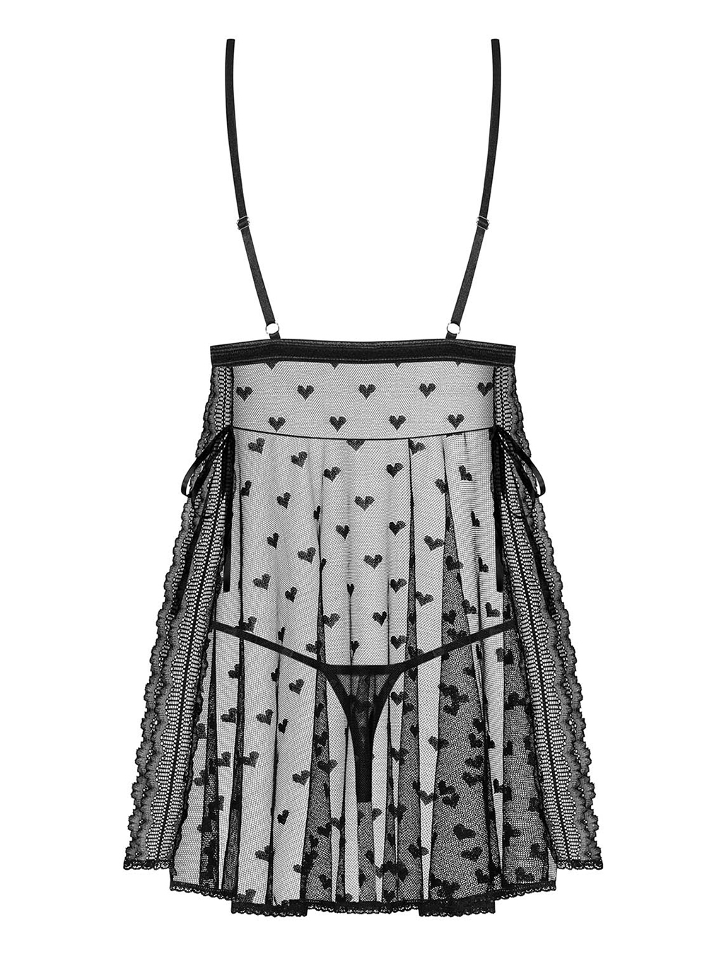 Obsessive koszulka babydoll i stringi (Heartia)