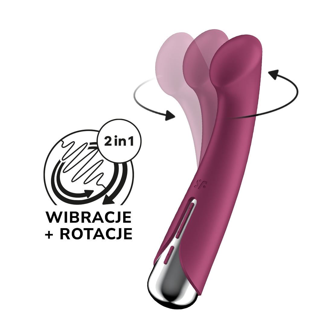 Satisfyer Spinning G-Spot rotujący wibrator punktu G 