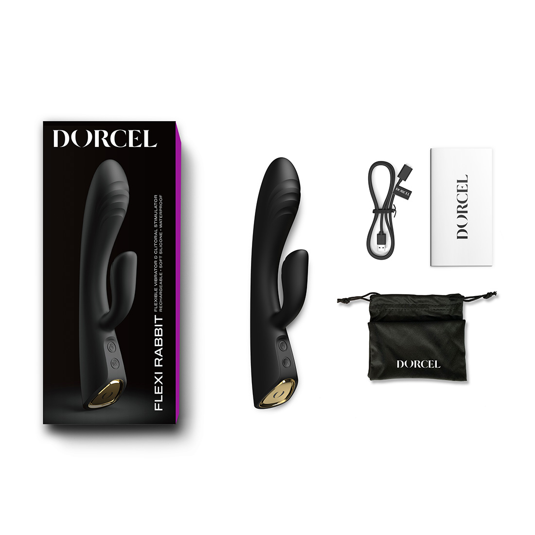 Dorcel Flexi Rabbit ogrzewany wibrator króliczek