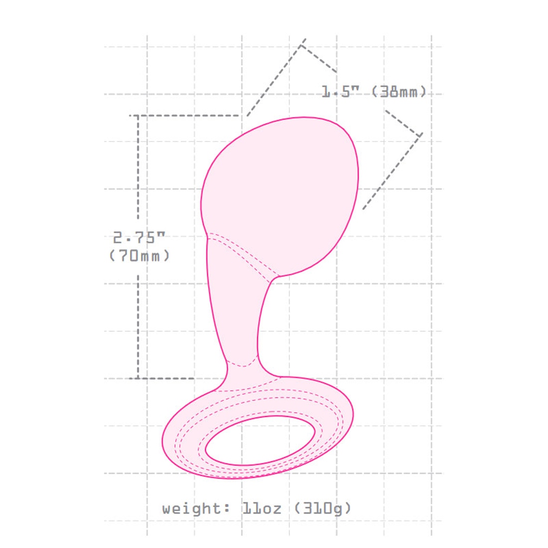 Njoy Pure Plug L korek analny