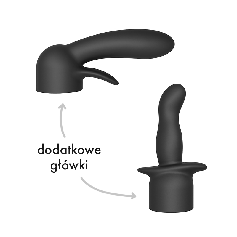 Dorcel Kit Wanderful masażer do ciała z wymiennymi końcówkami