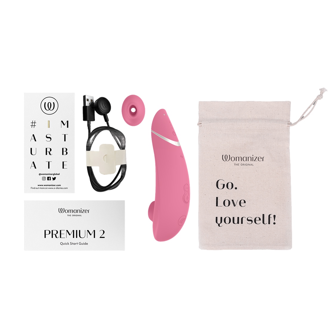 Womanizer Premium 2 bezdotykowy masażer łechtaczki 