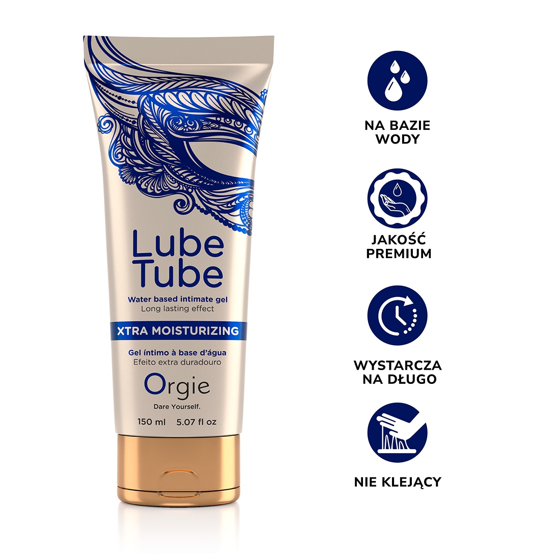Orgie Lube Tube Xtra Moisturizing lubrykant na bazie wody