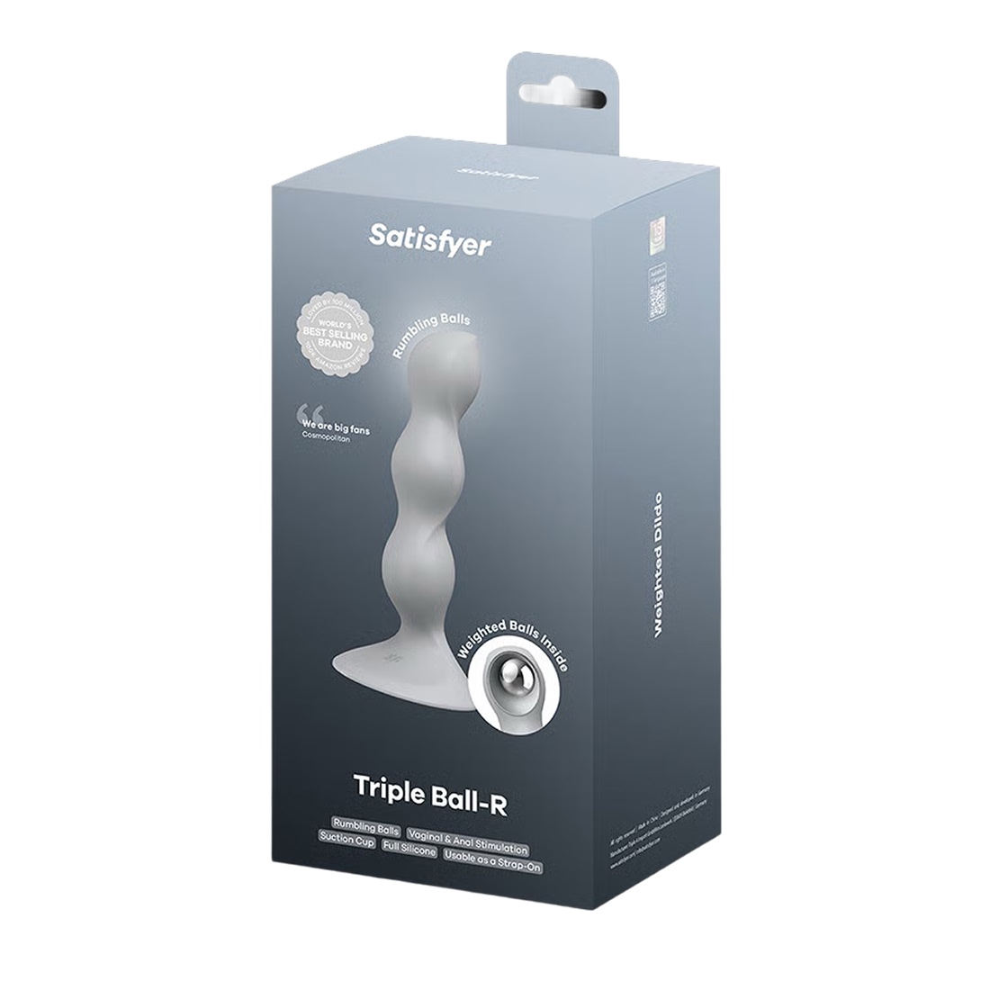 Satisfyer Triple Ball-R dildo z drgającymi kulkami
