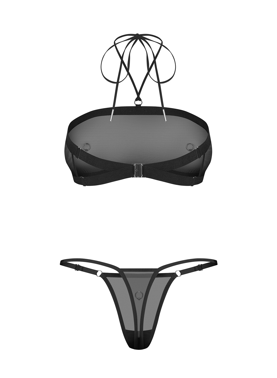 Obsessive Orinelle komplet: biustonosz i stringi