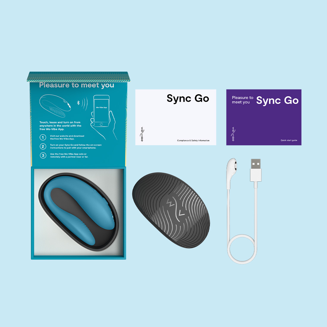 We-Vibe Sync Go wibrator dla par sterowany telefonem