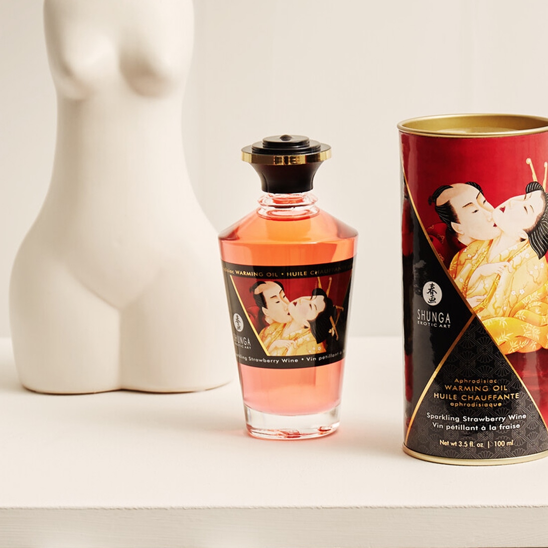 Shunga Aphrodisiac Oil wiśniowy olejek do stref erogennych