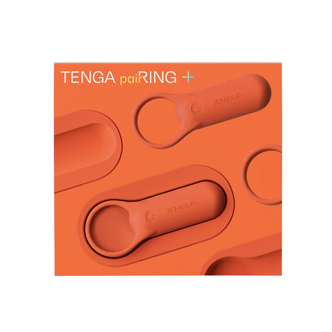 Tenga paiRing+ powiększony wibrujący pierścień dla par