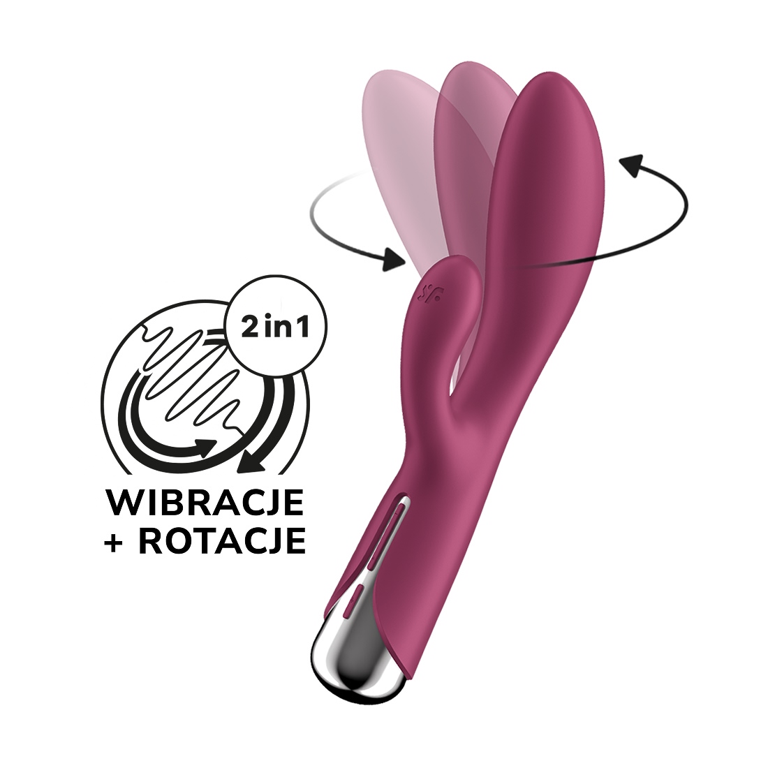 Satisfyer Spinning Rabbit rotujący wibrator króliczek 