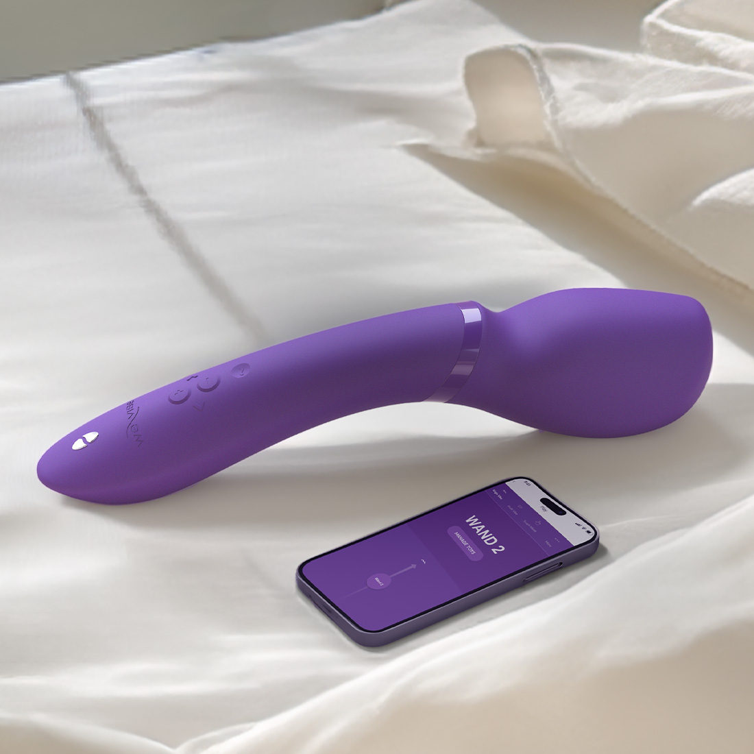 We-Vibe Wand 2 masażer do ciała sterowany aplikacją 