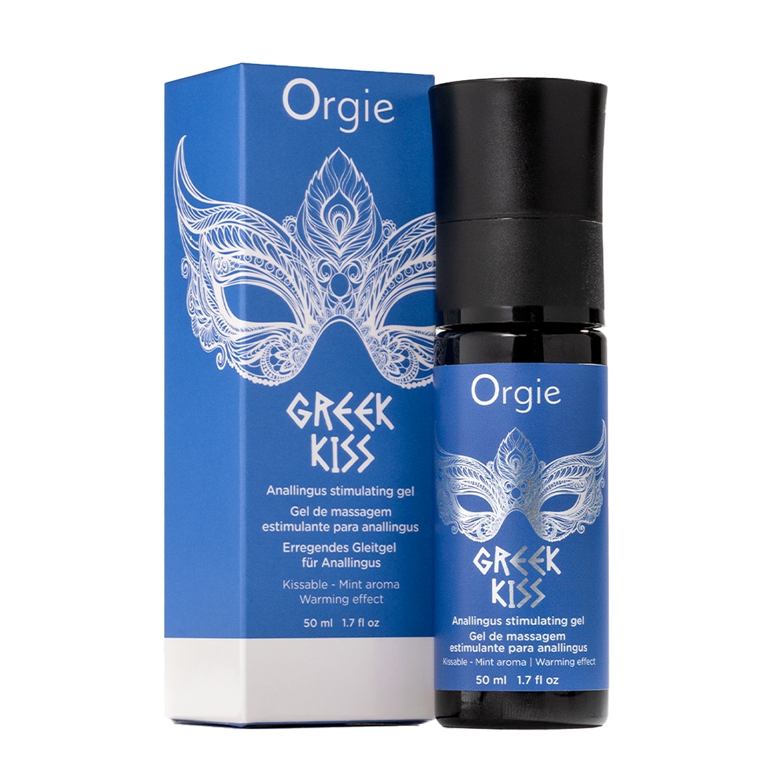 Orgie Greek Kiss stymulujący żel analny o smaku mięty